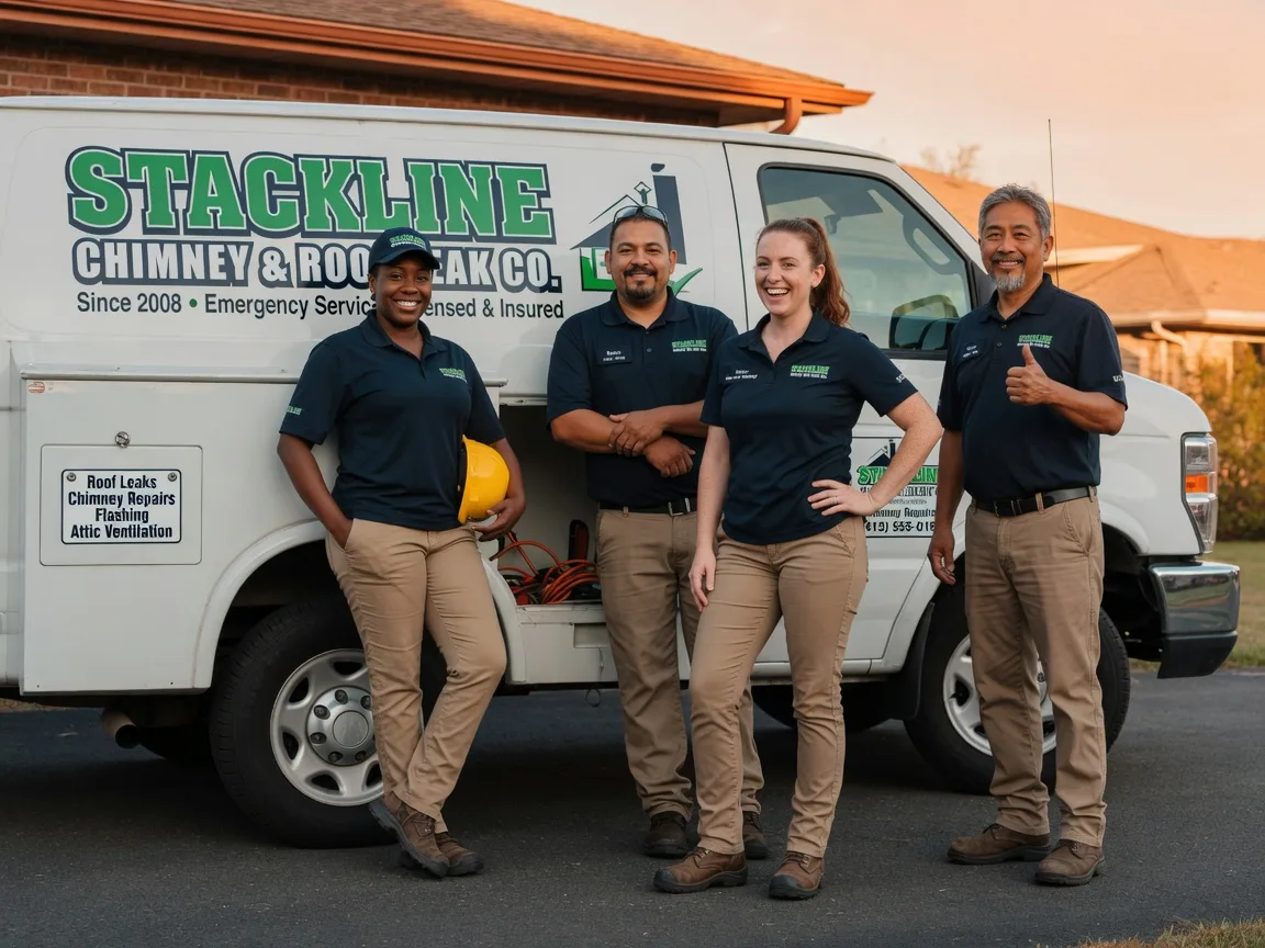 Chimney flashing repair company in Spring Lake, NC